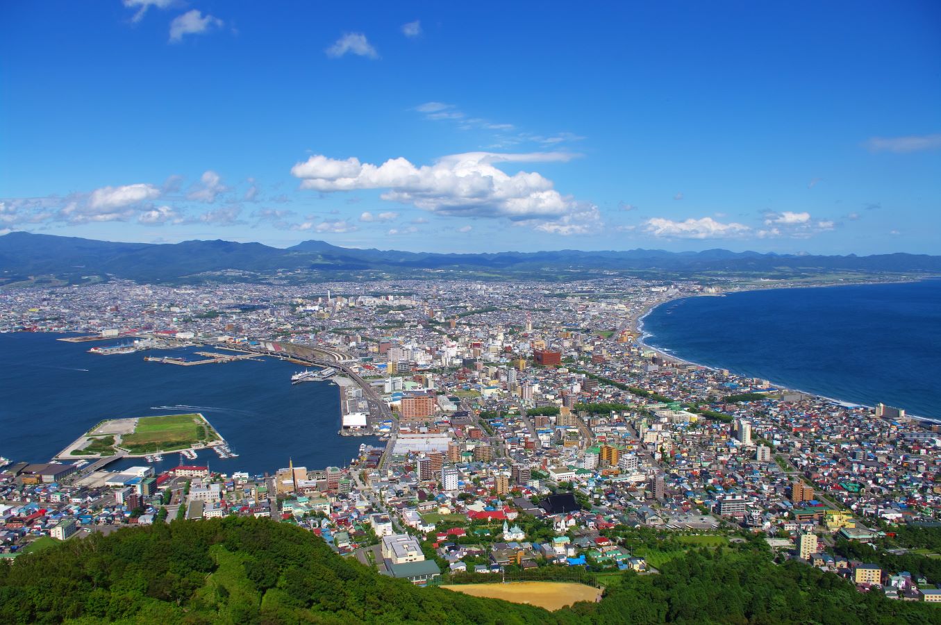 The view from Mt Hakodate MB Hakodate The view from Mt Hakodate MB Hakodate